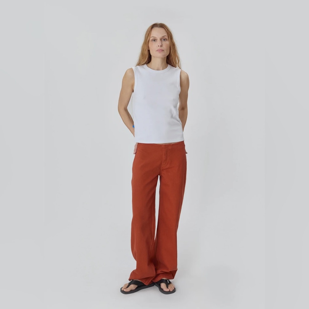 Sold Out Still Here Sport Jean Burnt Orange size 28!